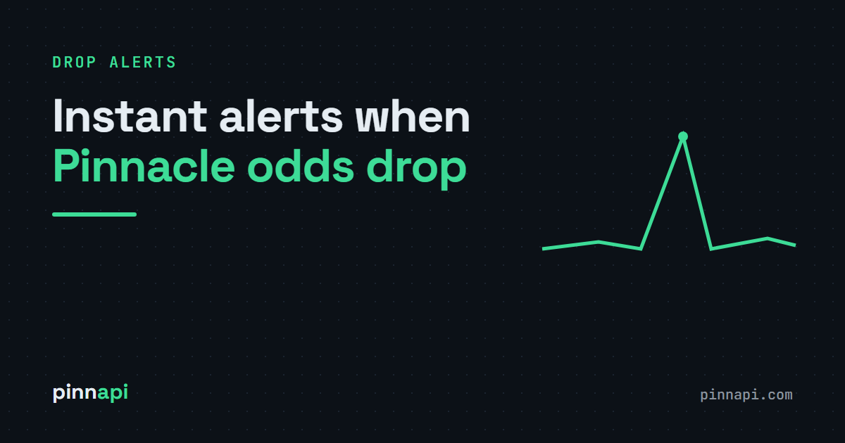 How to Get Instant Alerts When Pinnacle Odds Drop Below Your Threshold
