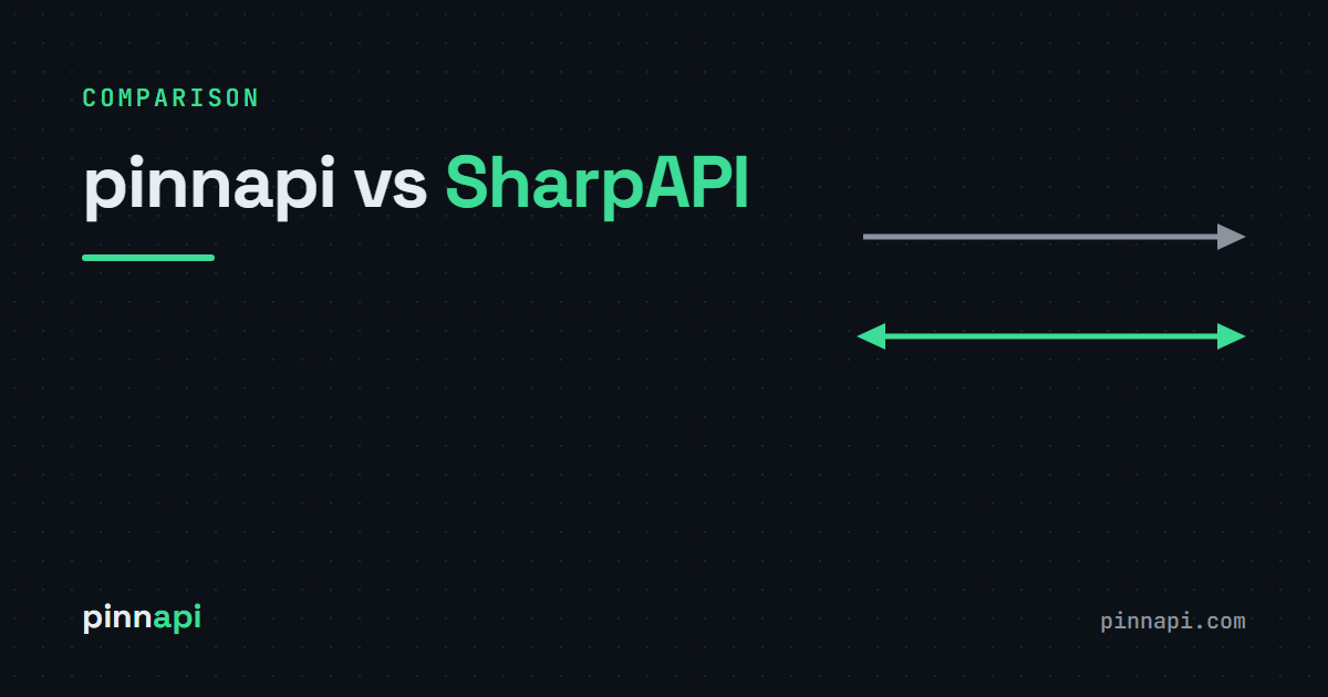 pinnapi vs SharpAPI: A Detection Platform and a Reference Feed Solve Different Problems
