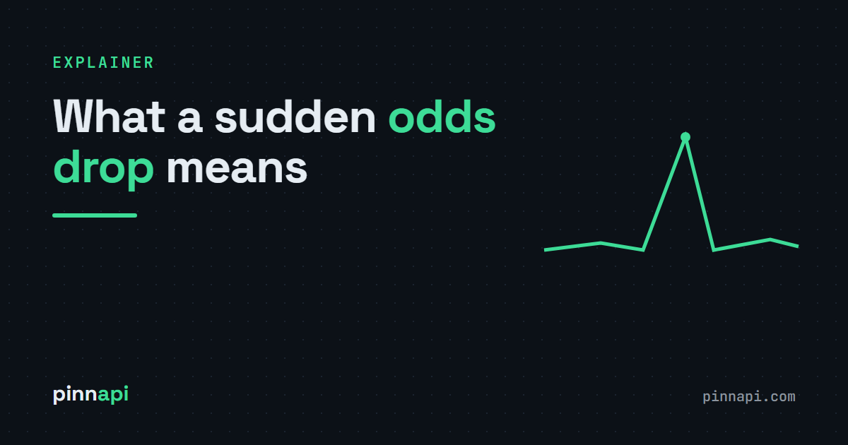 What Does It Mean When Odds Drop Suddenly?